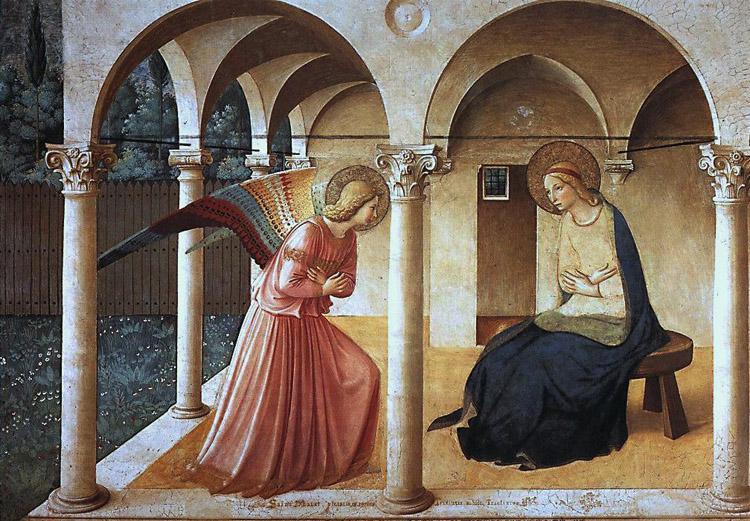 Fra Angelico The Annunciation (mk08) China oil painting art